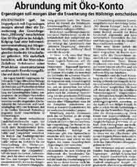 Schwäbisches Tagblatt vom 15.8.1998